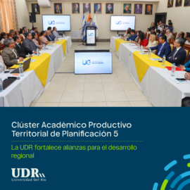 La UDR participa en la instalación del Clúster Académico Productivo Territorial 5